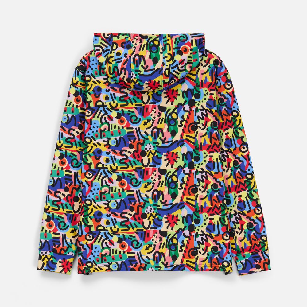 Худи унисекс Morfiss с полной запечаткой на заказ, размер XL/XXL