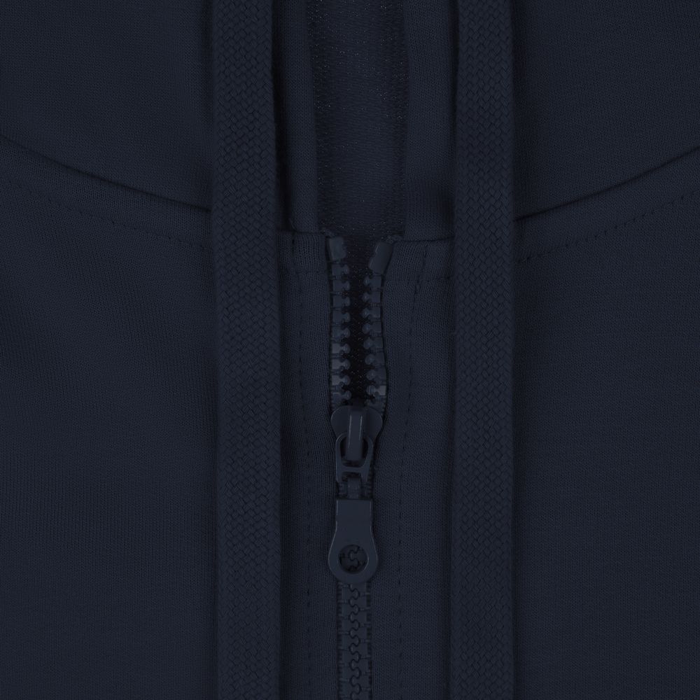 Толстовка на молнии с капюшоном Siverga 2.0, темно-синяя, размер XS