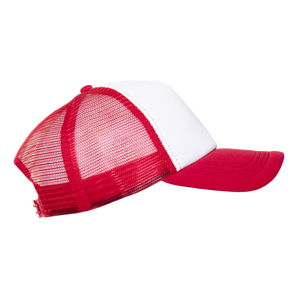 Бейсболка с сеткой STAN полиэстер, 33, Красный,  (14)  (56-58/ONE SIZE)