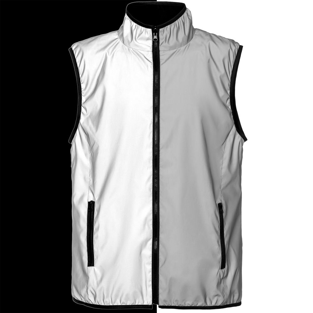 Жилет двусторонний Manifest из светоотражающей ткани фото на сайте  Print Logo.