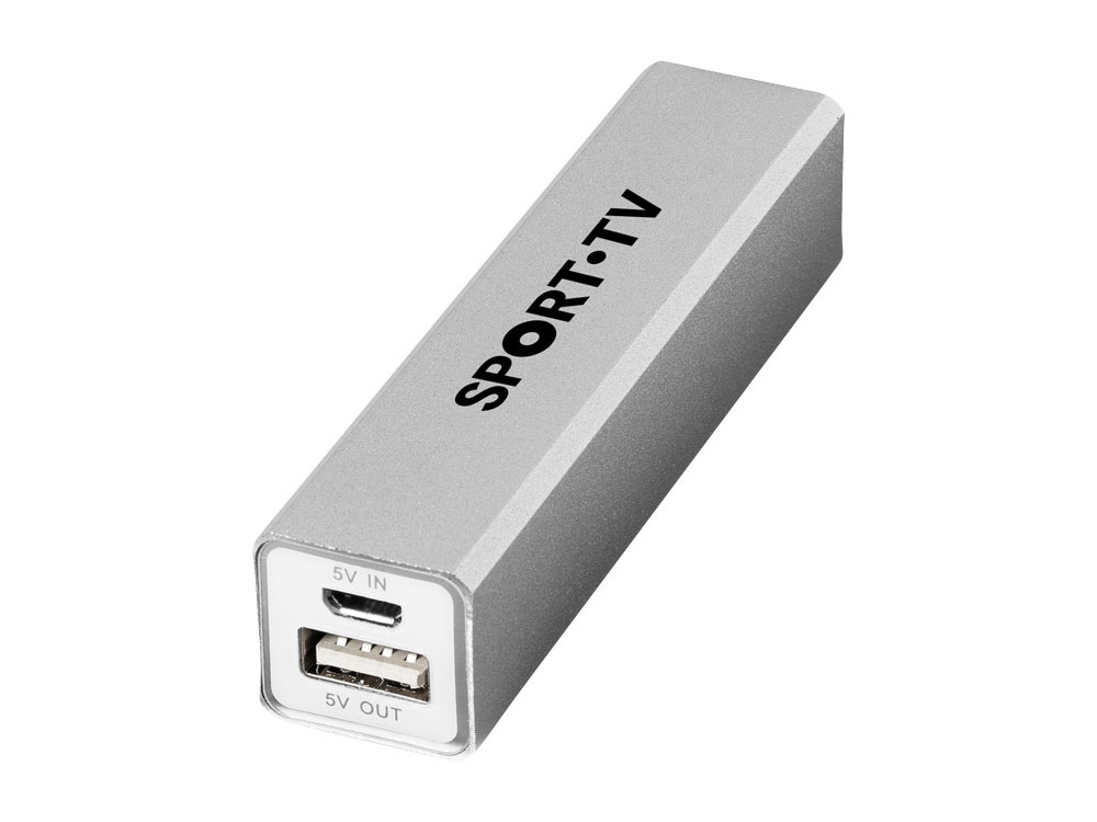 Портативное зарядное устройство Volt, серебристый