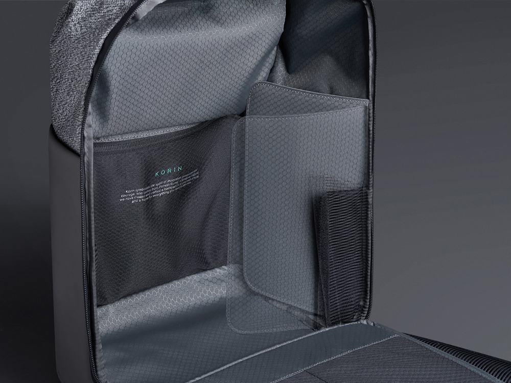 Антикражный рюкзак SnapPack для ноутбука 16, серый