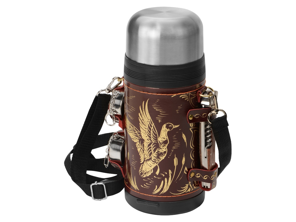 Термос в чехле с логотипом  | Print Logo