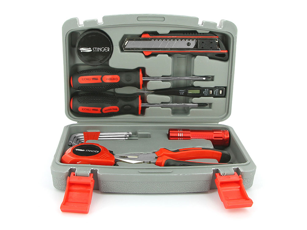 Набор инструментов, 13 предметов с логотипом Stinger | Print Logo