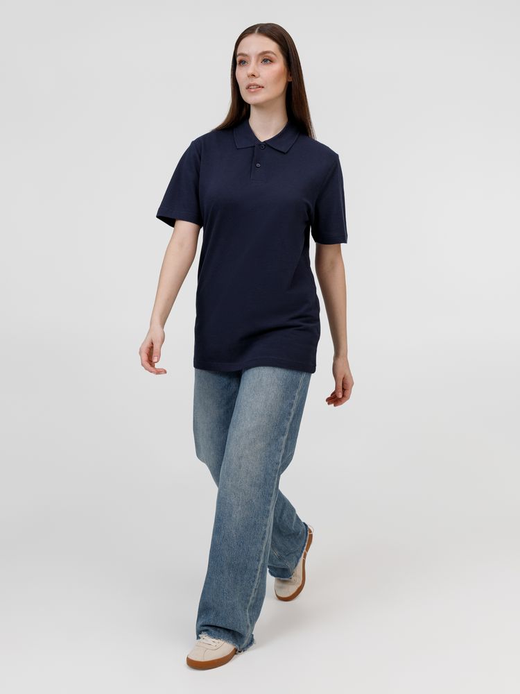 Рубашка поло унисекс Pulse, кобальт (темно-синяя), размер XL