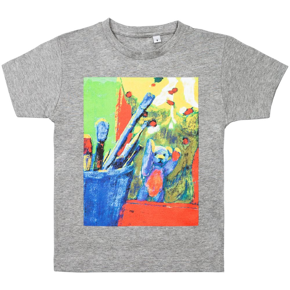 Футболка детская Artist Bear фото на сайте Print Logo.