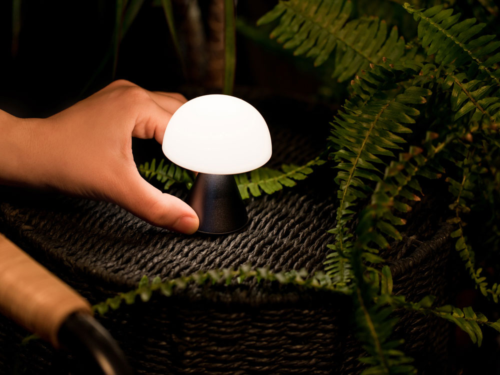 Лампа интерьерная Mina, Gun metal