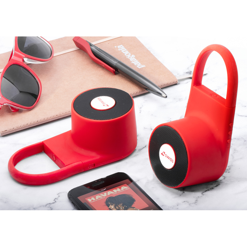 Беспроводная стереосистема из 2-х колонок "Lann" 5+5Вт фото на сайте Print Logo.