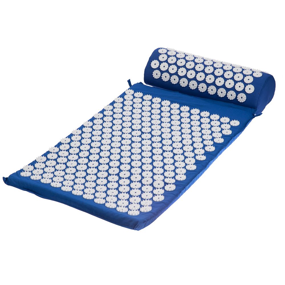 Массажный акупунктурный коврик с валиком Iglu