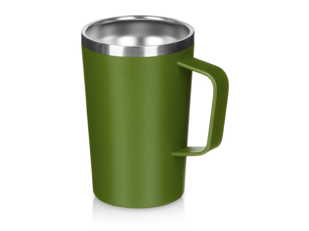 Стальная кружка с двойными стенками и порошковым покрытием Tibet с логотипом Tour de Grass | Print Logo