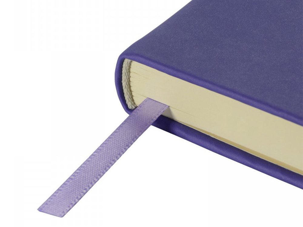 Ежедневник А5 недатированный Megapolis Velvet, светло-фиолетовый