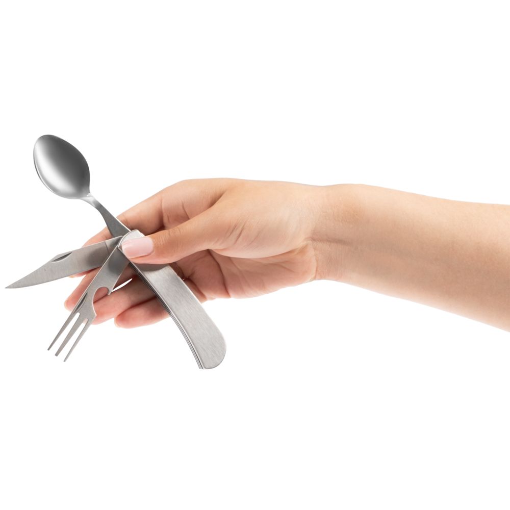 Походный складной столовый прибор Campsite Fold