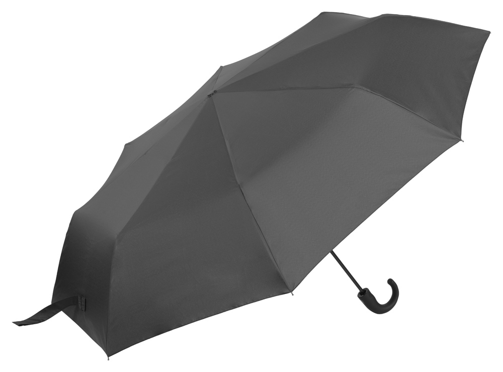 Зонт складной Britney с большим куполом, автомат с логотипом Voyager | Print Logo