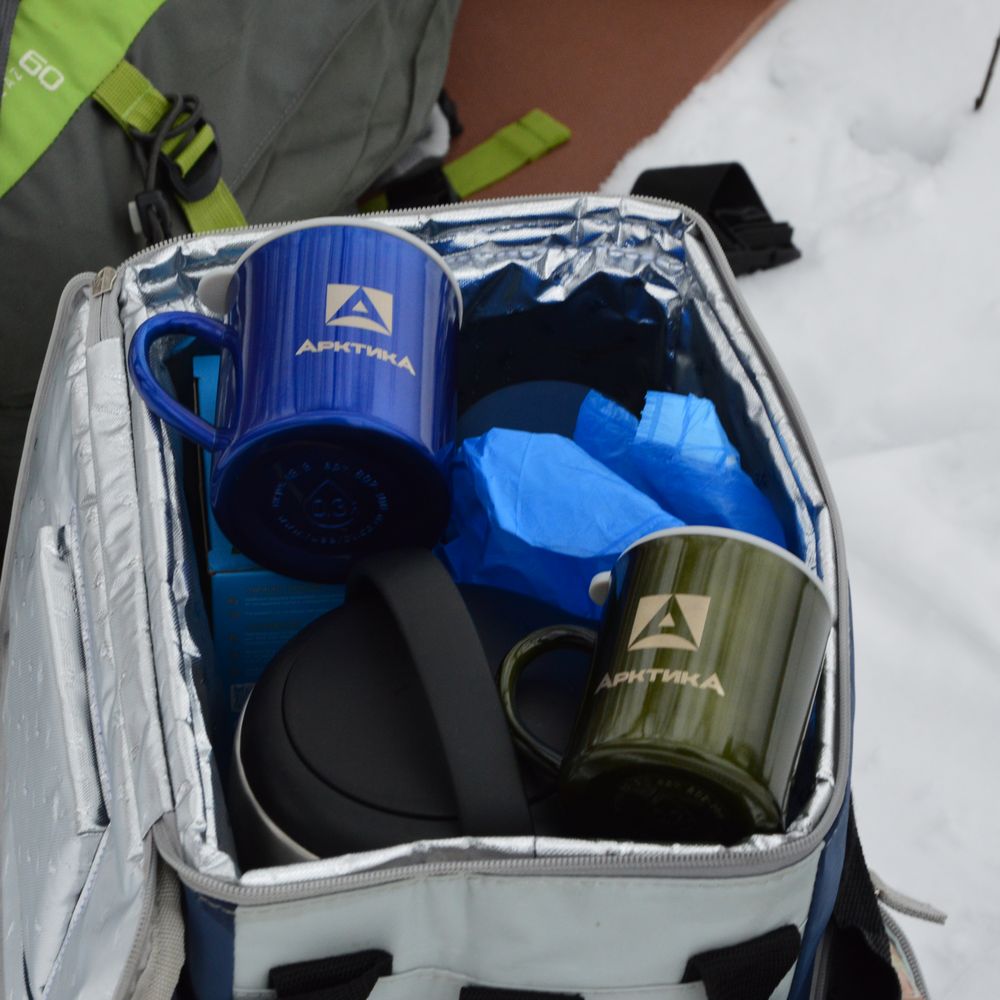 Термокружка «Арктика 200» — пример нанесения логотипа (Арктика) | Print Logo