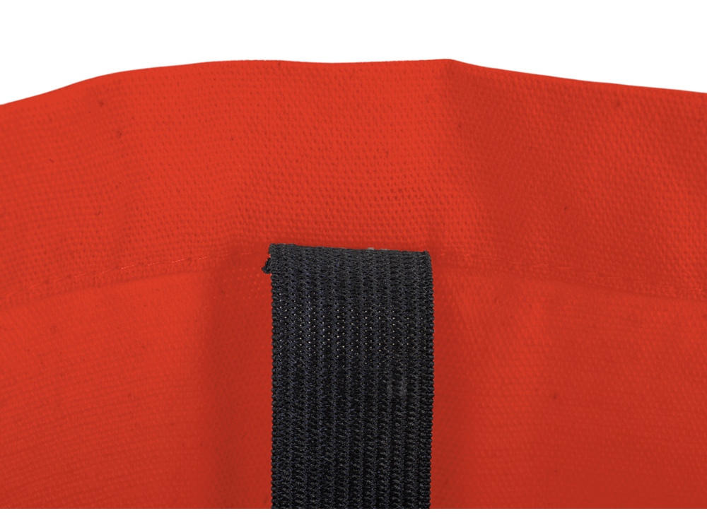 Сумка Fixy из переработанного хлопка с фиксирующей эластичной лентой, оранжевый