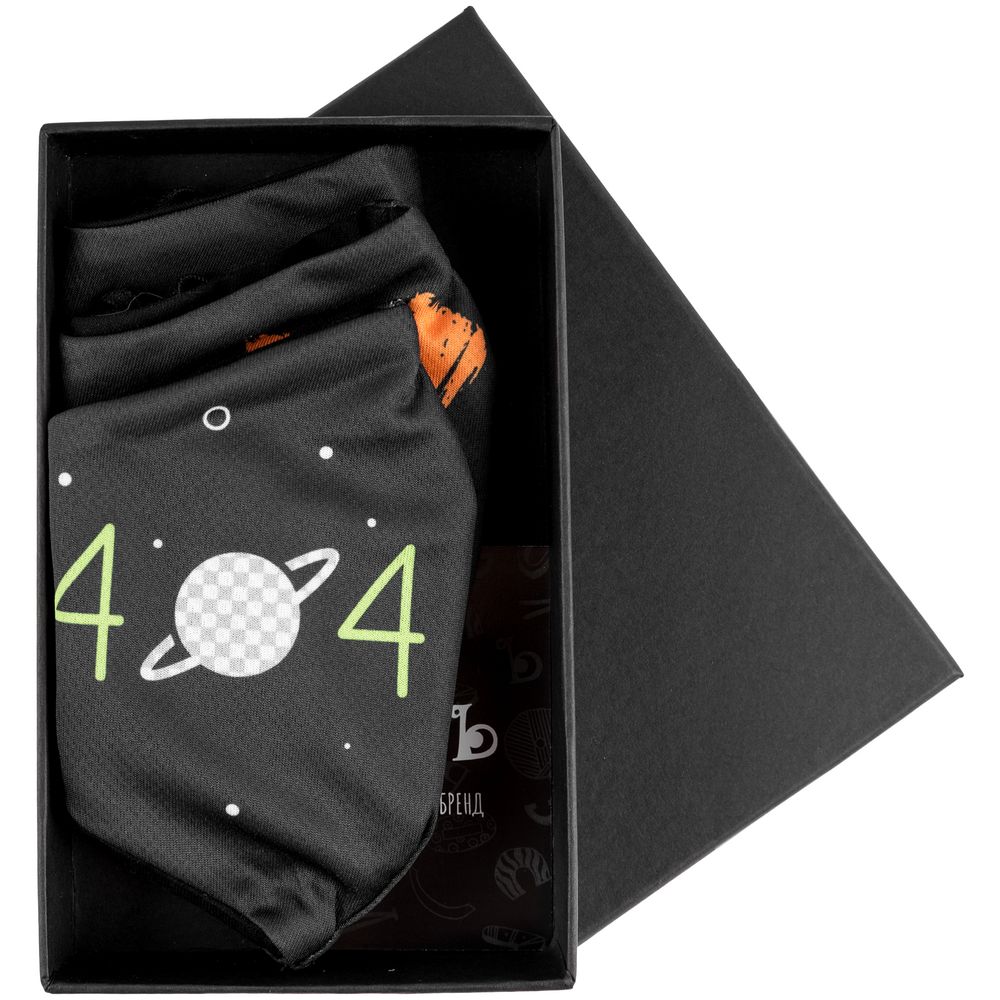 Набор масок для лица «Притянуто за уши» — пример нанесения логотипа (Соль) | Print Logo