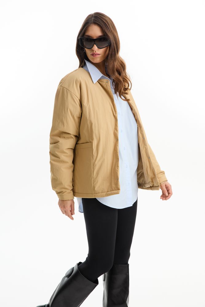 Куртка унисекс Veter, бежевая, размер XL/XXL