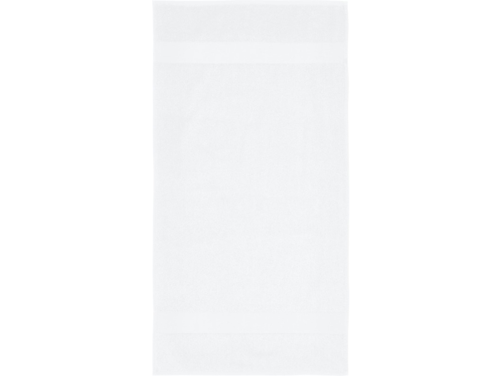 Хлопковое полотенце для ванной Charlotte 50x100 см с плотностью 450 г/м2, белый