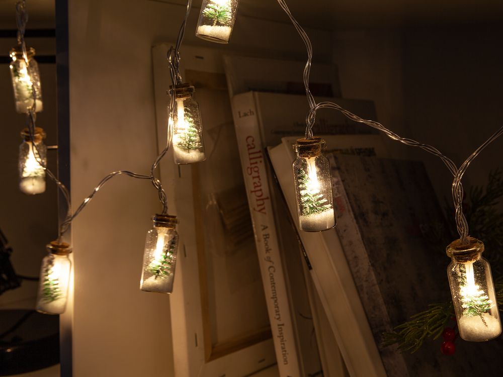 Светодиодная гирлянда Christmas Alchemy — пример нанесения логотипа () | Print Logo