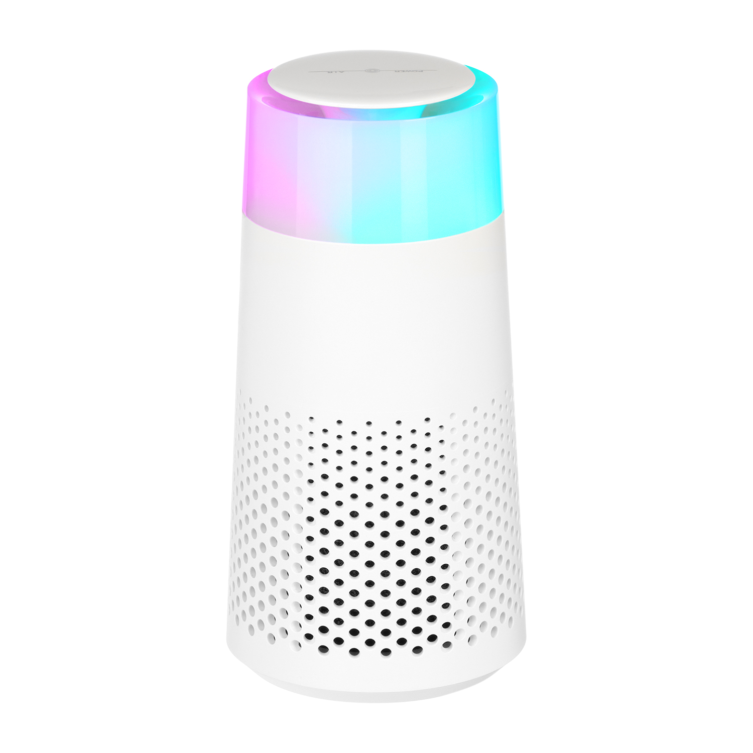 Очиститель воздуха с подсветкой Пьюр (Pure), черный фото на сайте Print Logo.