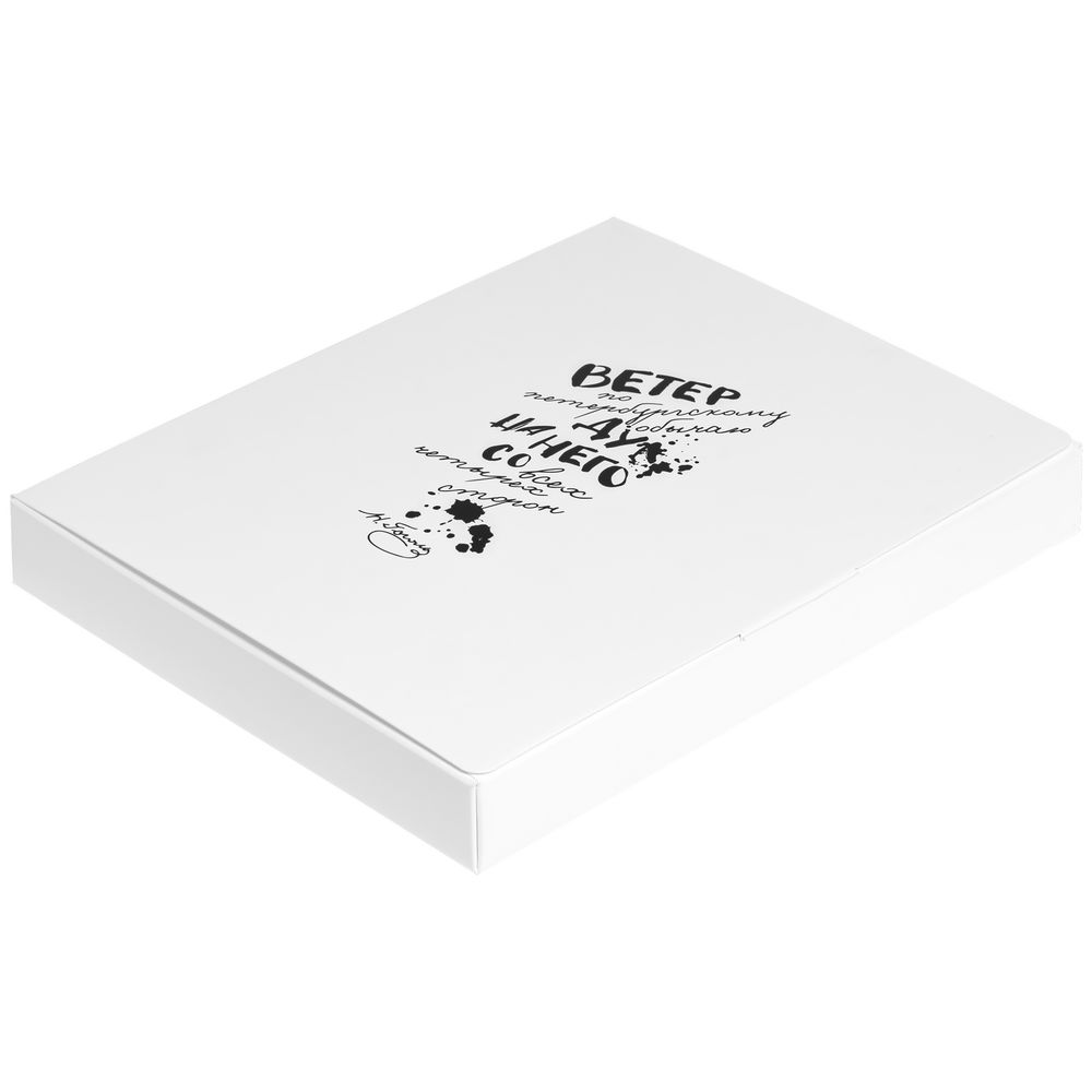 Набор «Дуть» — пример нанесения логотипа (Ловец слов) | Print Logo