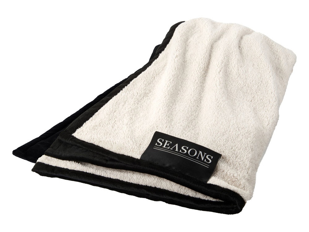 Плед Hamptons с логотипом Seasons | Print Logo