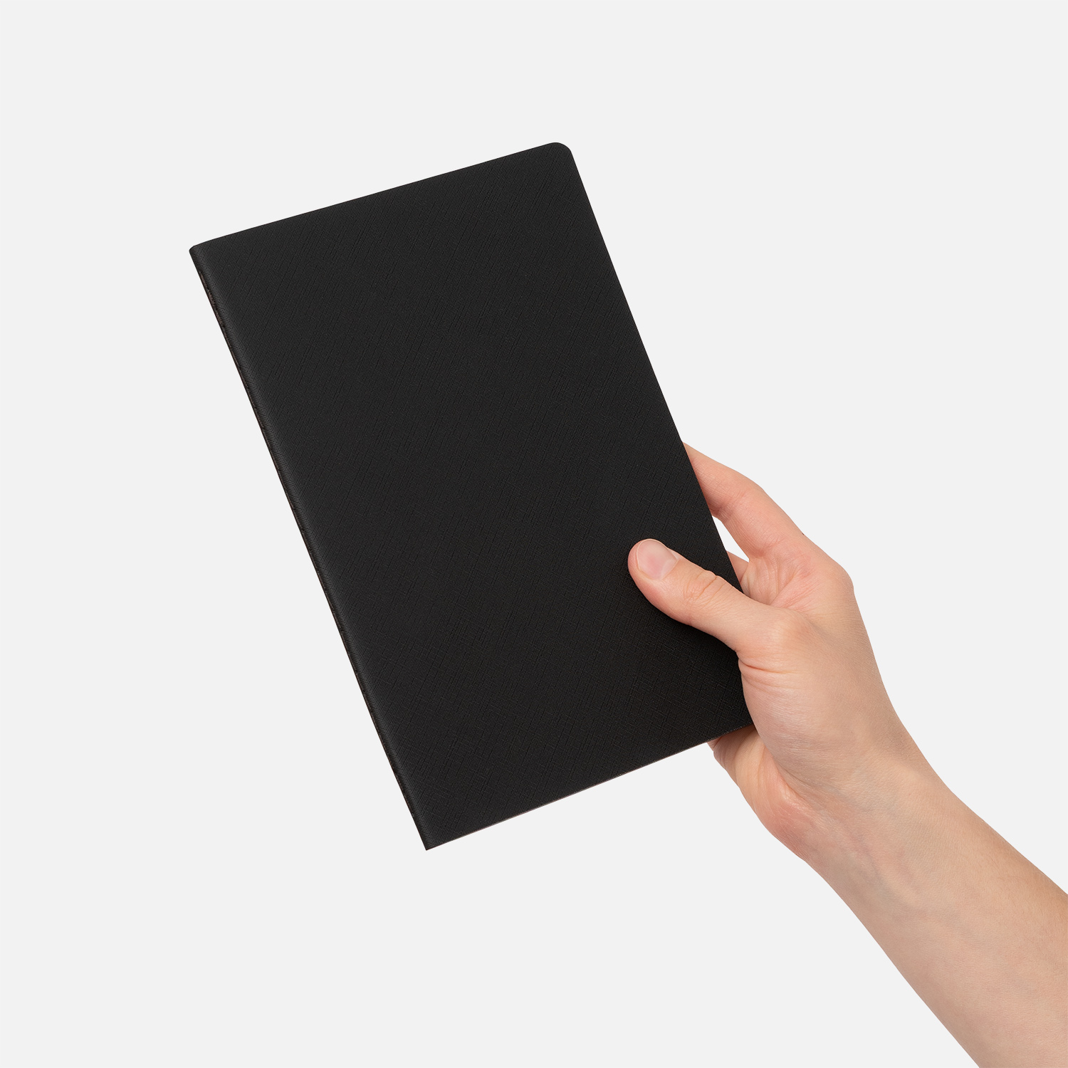 Блокнот Корса слим (Corsa slim), светло-серый фото на сайте Print Logo.