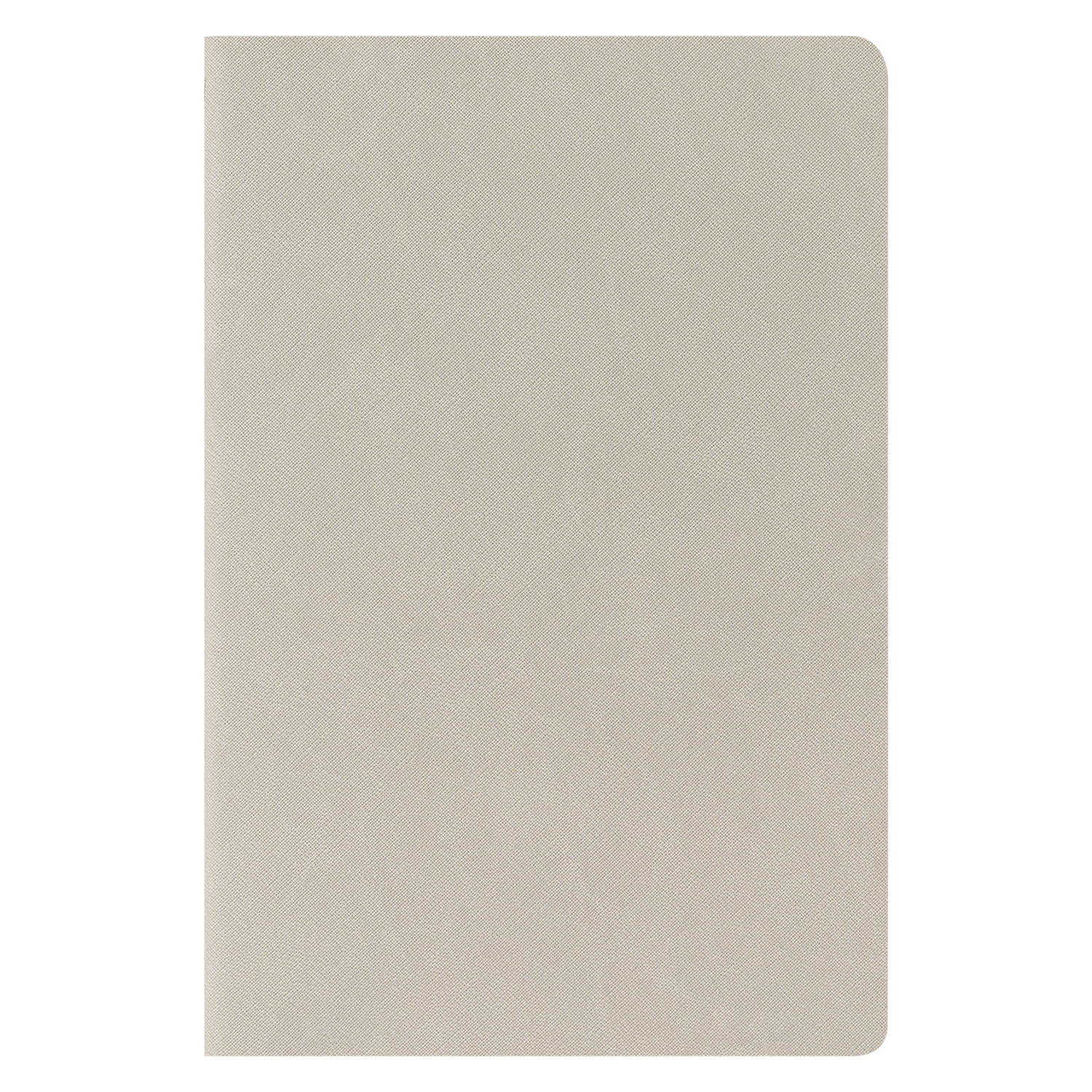 Блокнот Корса слим (Corsa slim), светло-серый