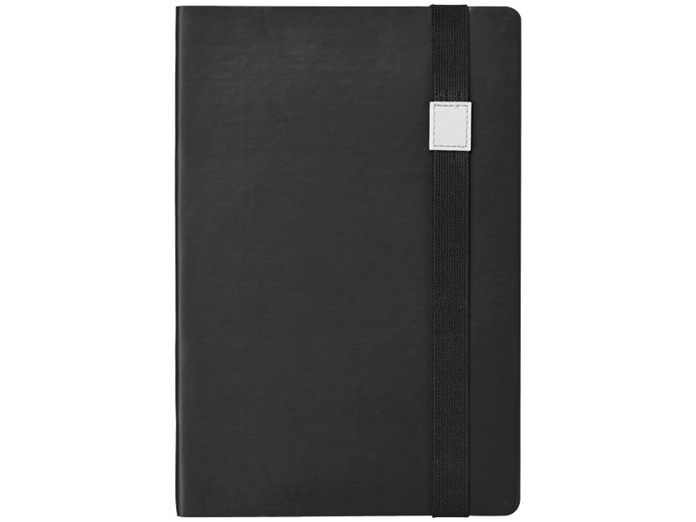 Блокнот А5 Doppio, черный/белый