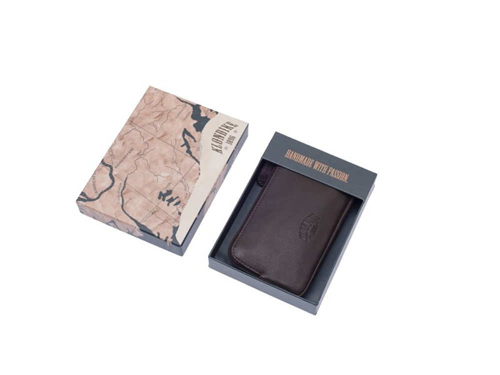 Ключница KLONDIKE Claim, темно-коричневый