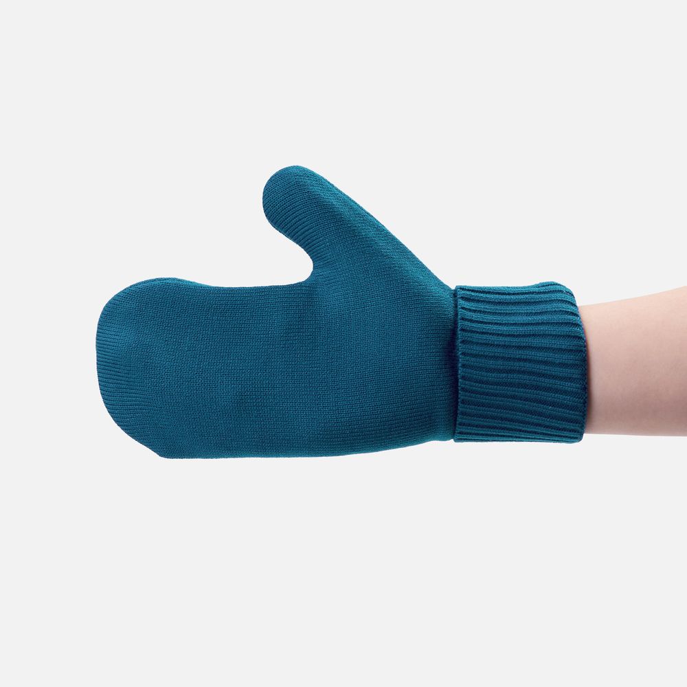 Варежки Yong, темно-синие (морская волна), размер L/XL