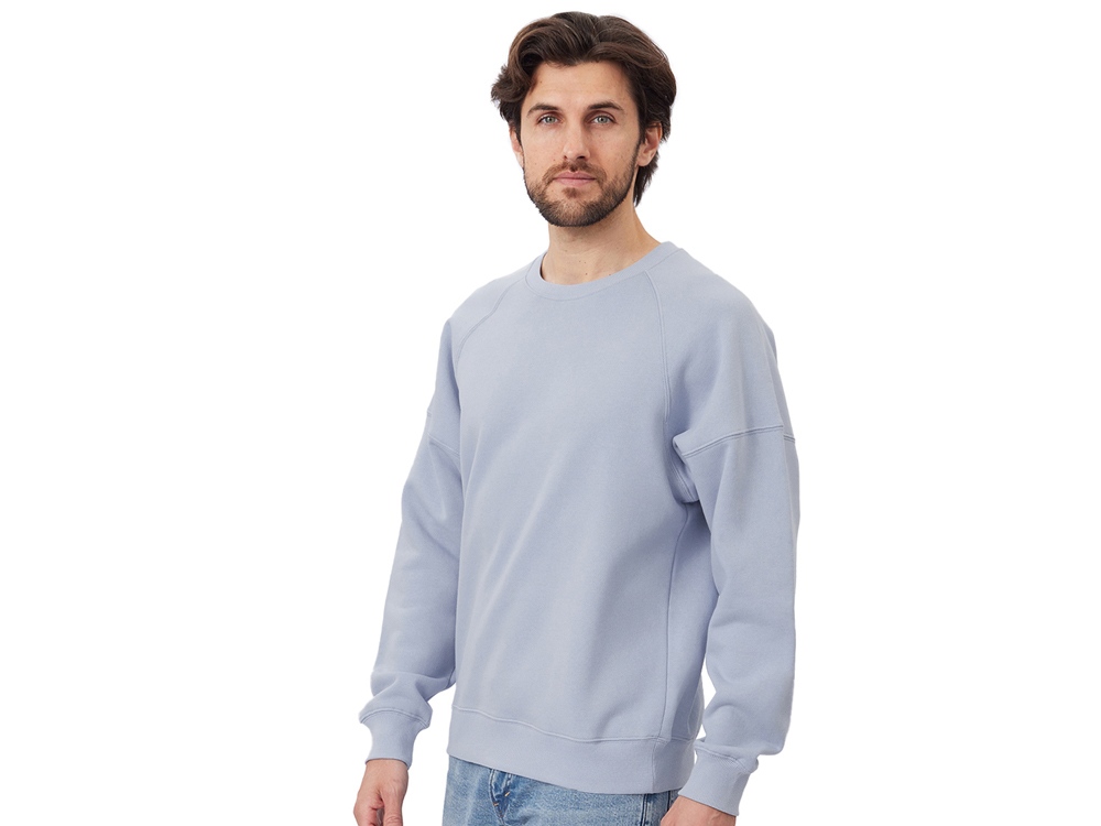 Свитшот оверсайз Paris, унисекс, небесно-голубой