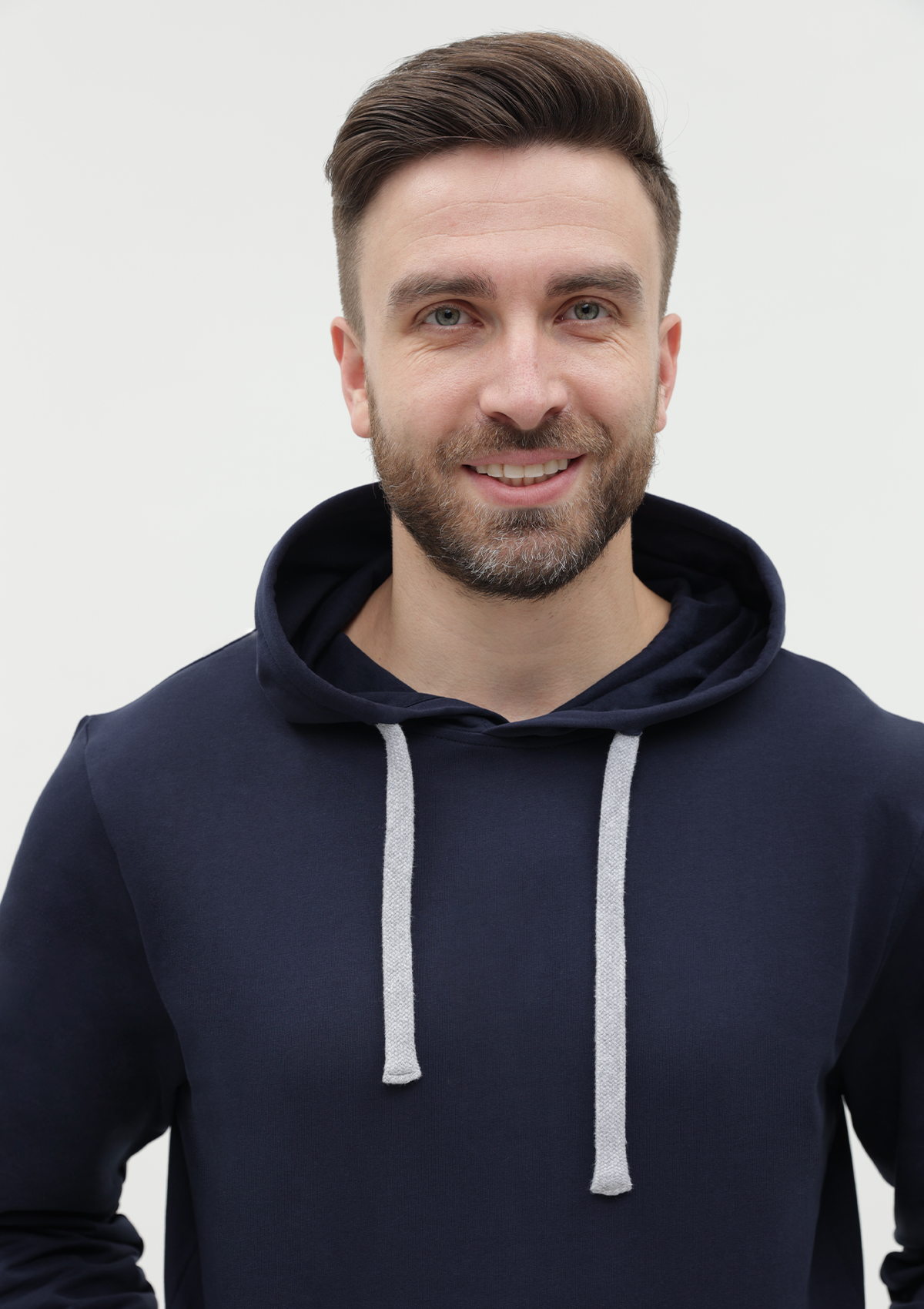 Худи унисекс STAN футер без начёса 260, 23, Тёмно-синий,  (46)  (42/XXS)