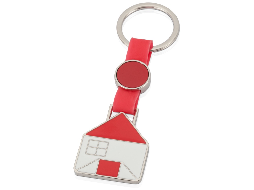 Брелок Домик с логотипом  | Print Logo