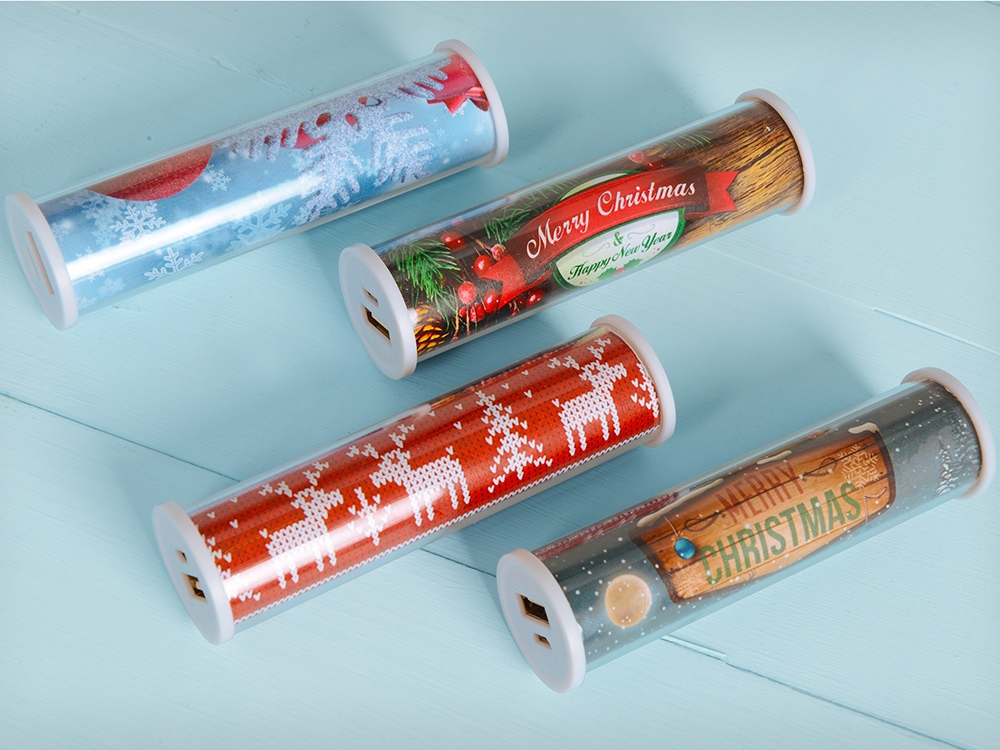 Портативное зарядное устройство Уайт, 3000 mAh