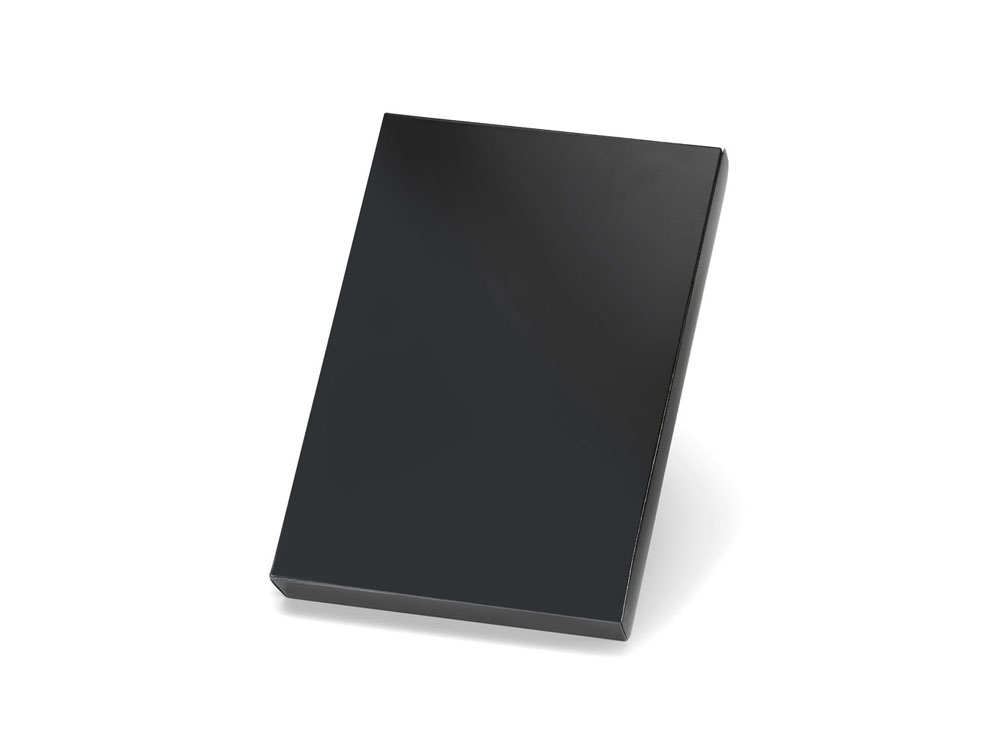 LONE. Двойная визитница из металла, Черный