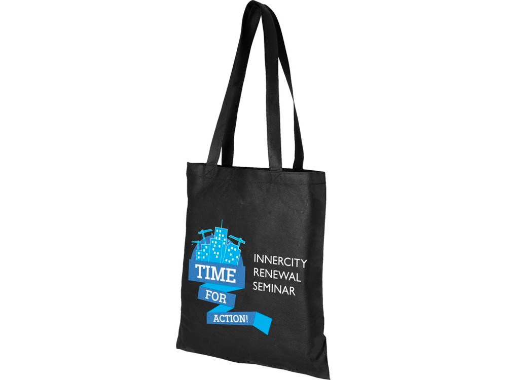 Сумка Zefir нетканая, черный