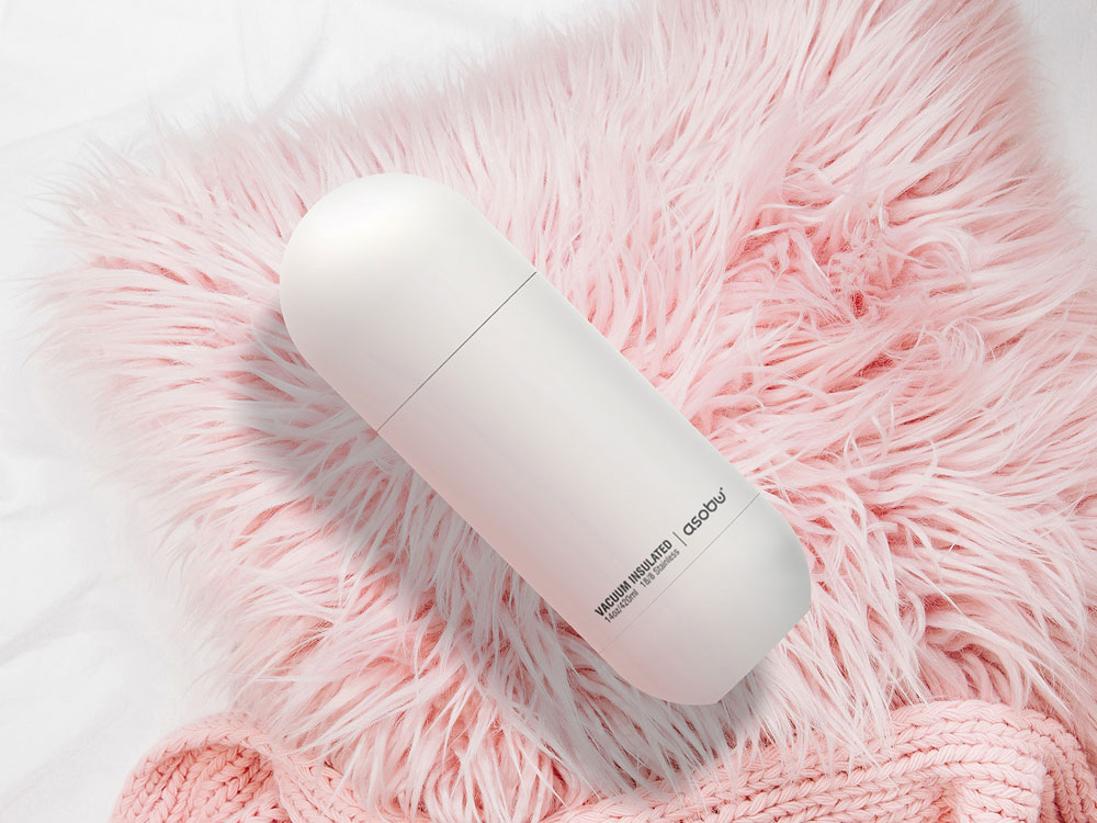 Термос ORB, белый (Р)