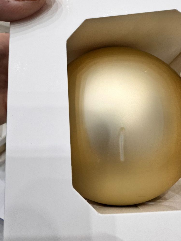 Оформительский шар Finery, 8 см — пример нанесения логотипа () | Print Logo