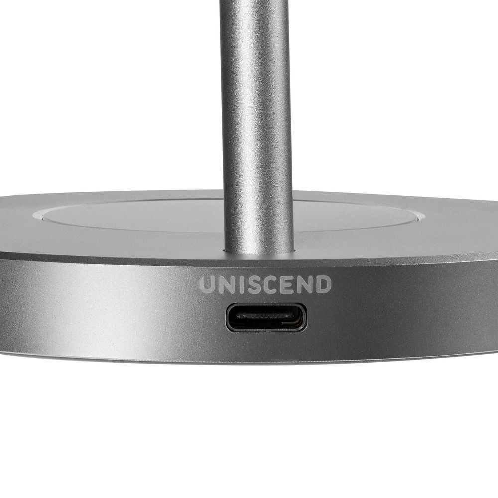 Зарядная станция Orbis — пример нанесения логотипа (Uniscend) | Print Logo