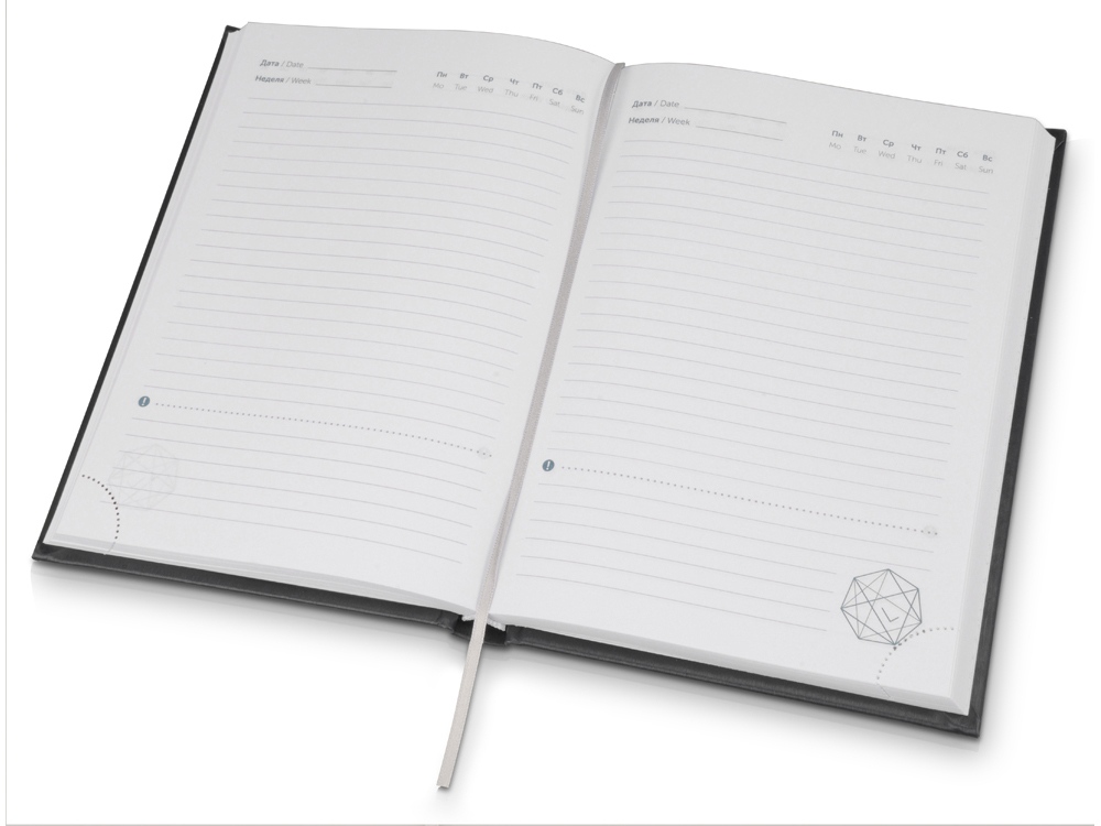 Ежедневник недатированный А5 Probe AR, черный