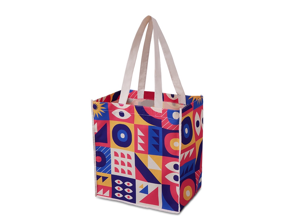 Сумка для шоппинга с возможностью двухсторонней полноцветной печати с логотипом  | Print Logo