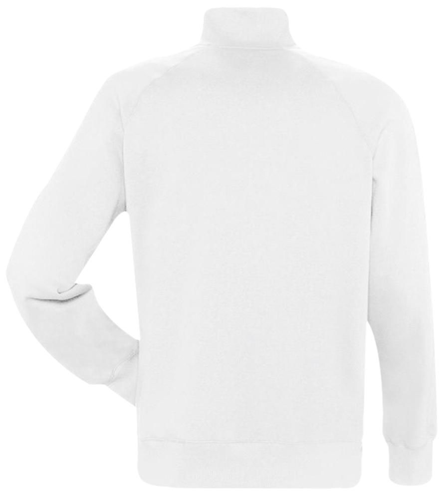 Толстовка мужская на молнии Sundae 280 белая, размер XXL