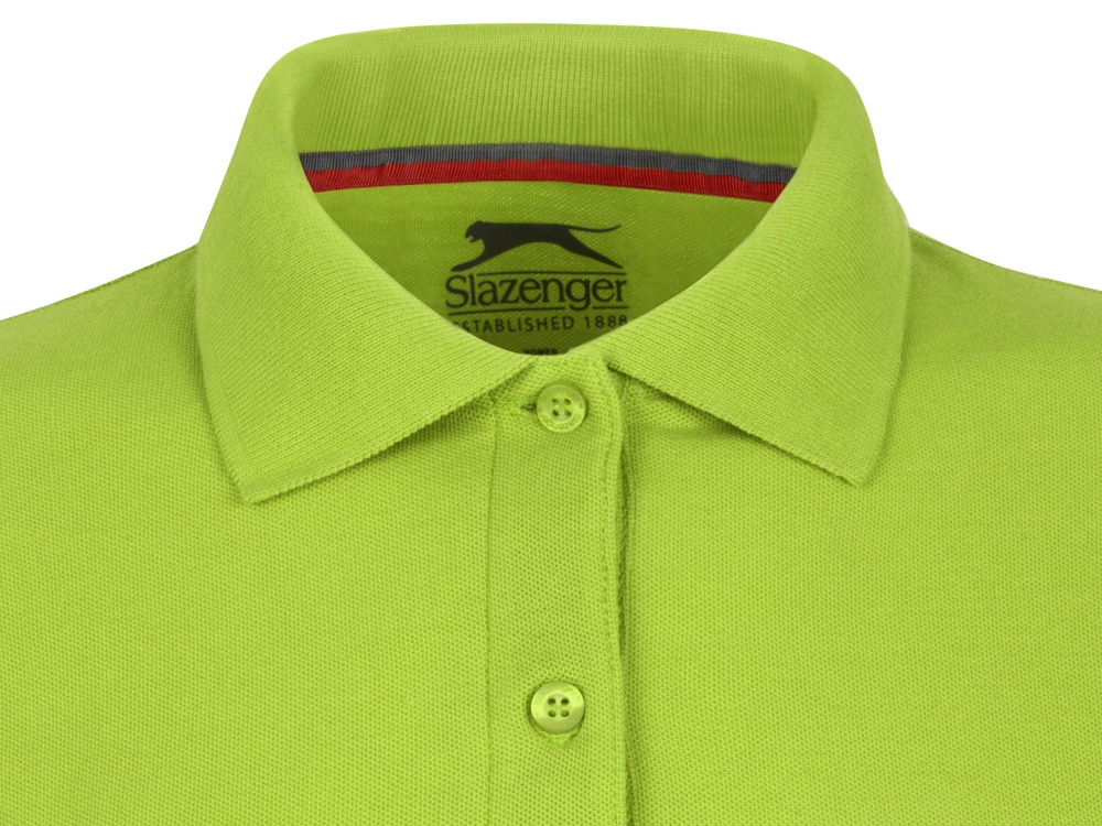 Рубашка поло Point женская с длинным рукавом, зеленое яблоко