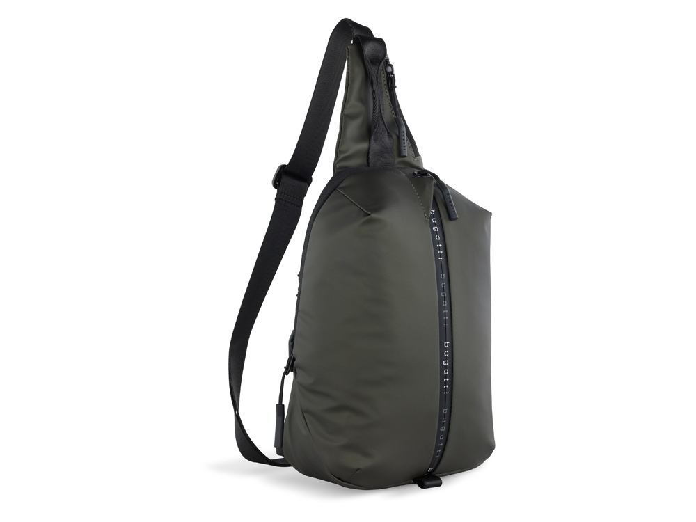 Рюкзак с одним плечевым ремнем Blanc с логотипом BUGATTI | Print Logo