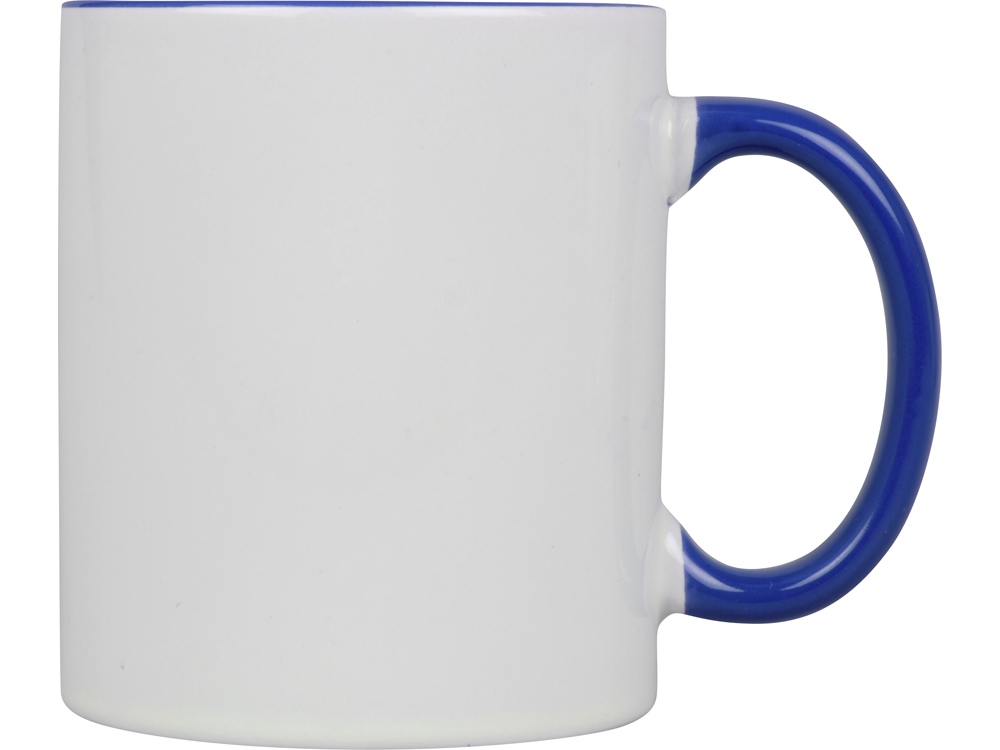 Кружка для сублимации Sublime Color, белый/синий