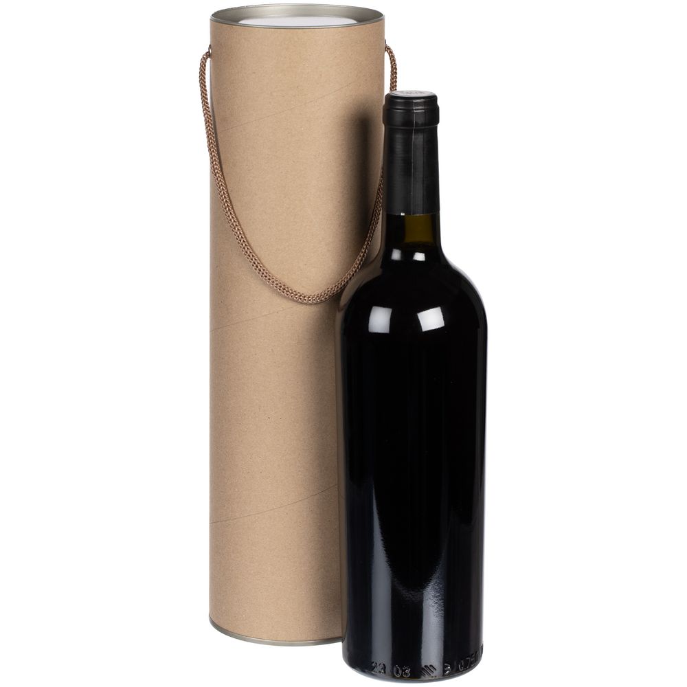 Тубус для бутылки Tinto — пример нанесения логотипа (сделано в России) | Print Logo