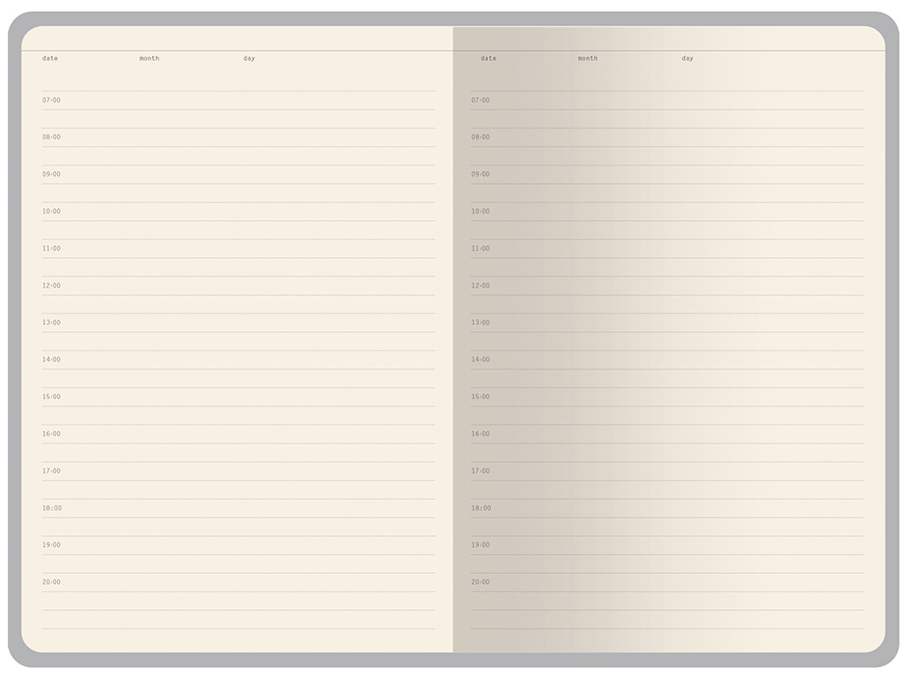 Ежедневник недатированный А5 Amazonia, бордовый с золотым обрезом