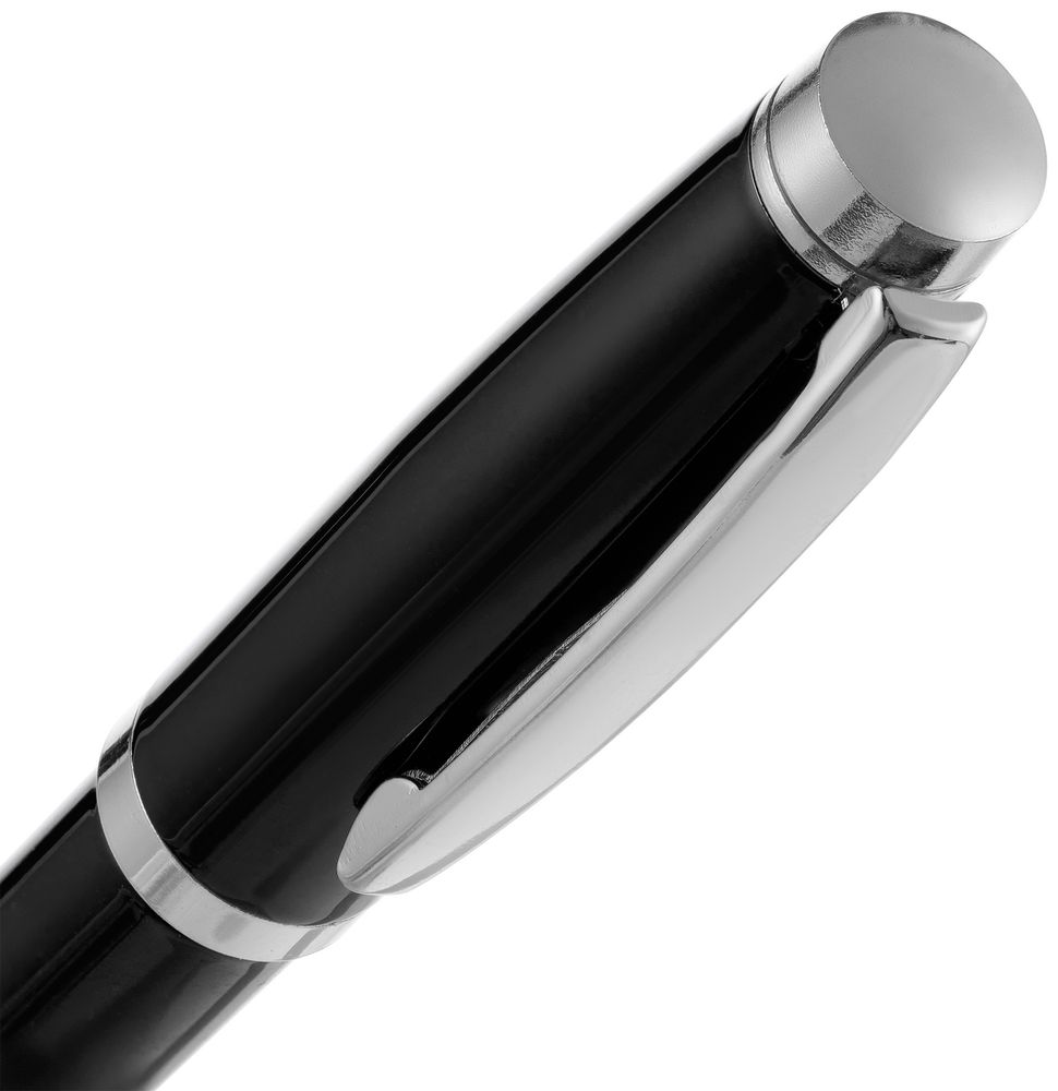 Ручка шариковая Letra Chrome, глянцевая фото на сайте Print Logo.