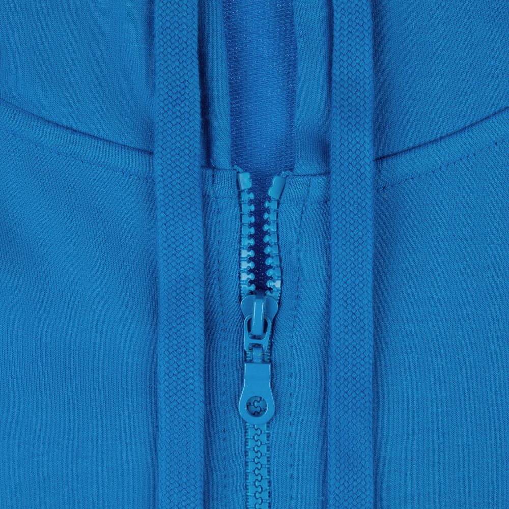 Толстовка на молнии с капюшоном Siverga 2.0, бирюзовая, размер XL